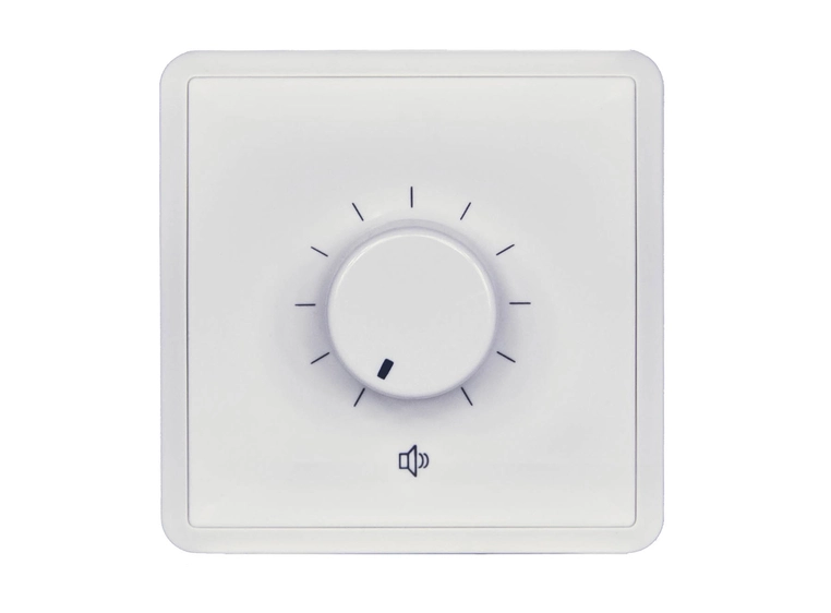 Audac VC 3022 W - Wall Volume Controller white 